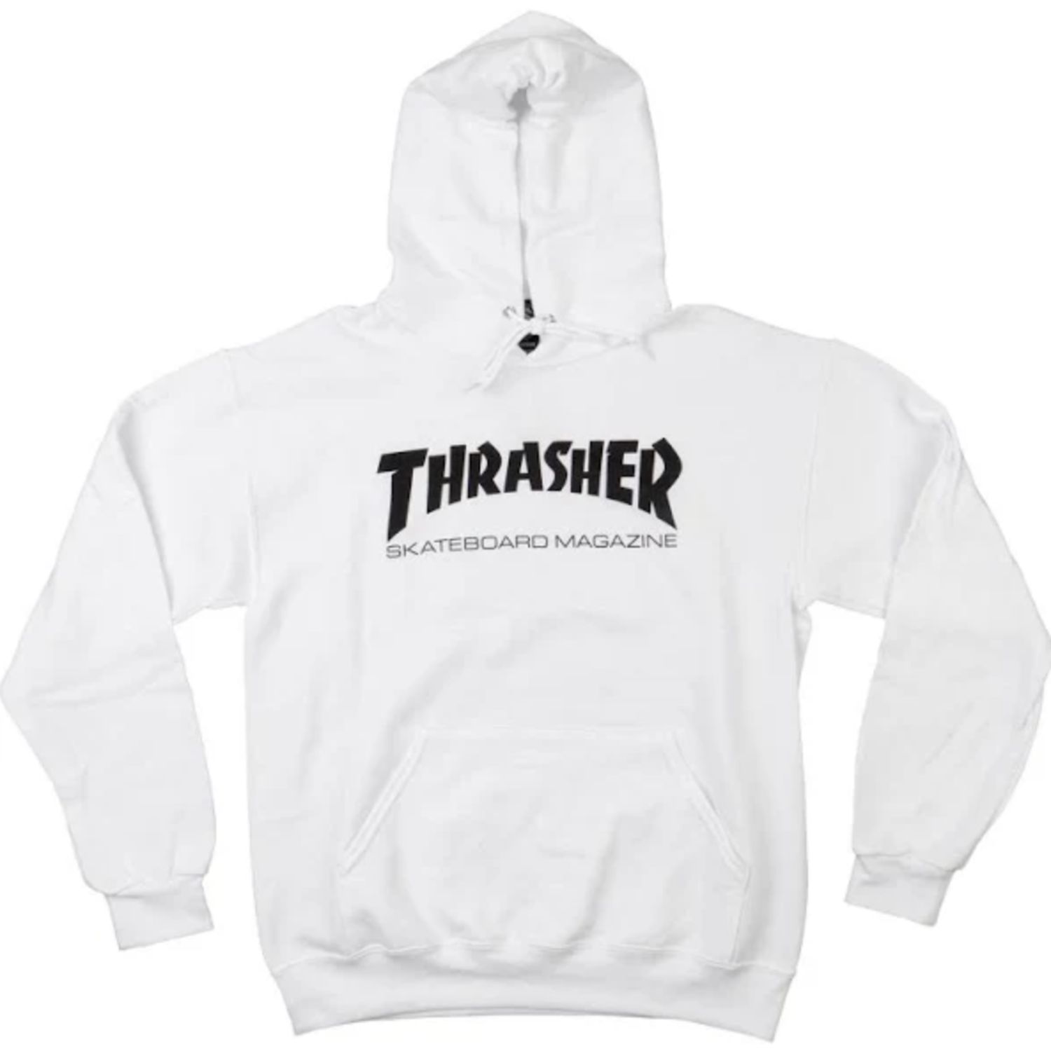 Thrasher Skate Mag Hood - White