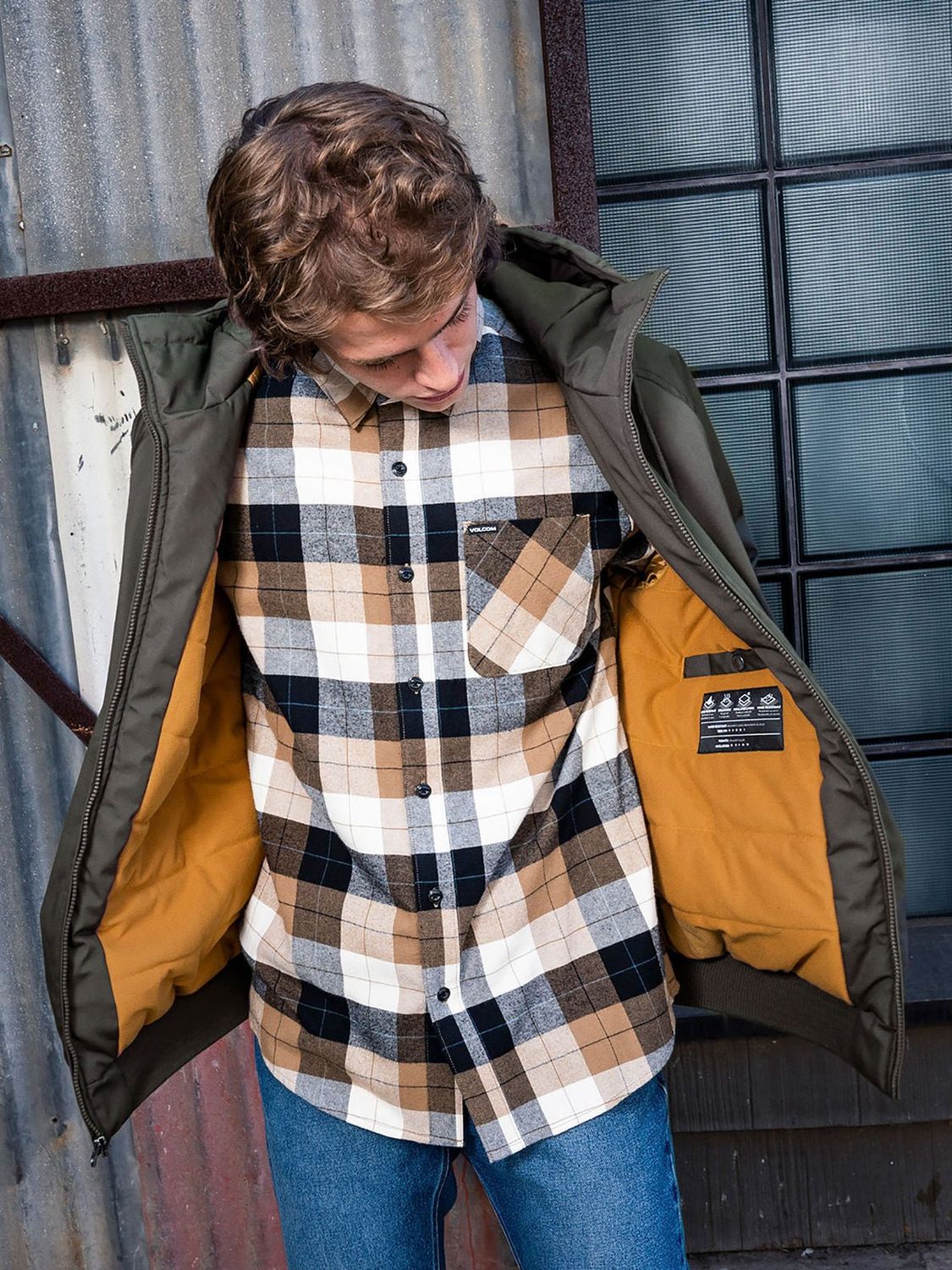 Volcom Hernan Jacket - Lead
