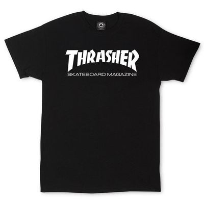 Thrasher Skate Mag Tee - Black