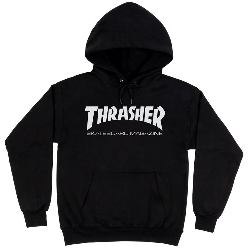Thrasher Skate Mag Hood - Black