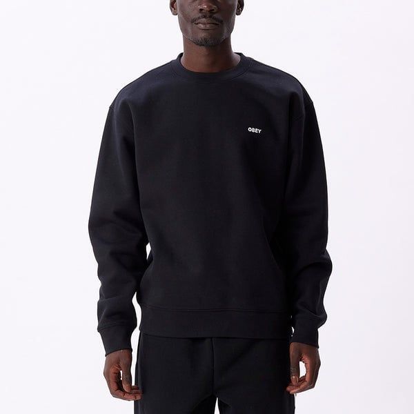 Obey Established Works Eyes Crew - Black