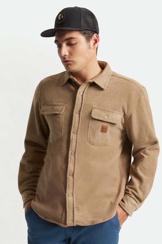 Brixton Bowery Arctic Fleece - Oatmeal