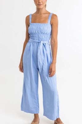 Rhythm Harlow Jumpsuit - Cornflower