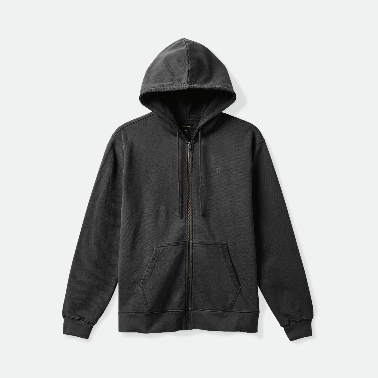 Brixton Vintage Reserve Full Zip - Black Vintage Wash