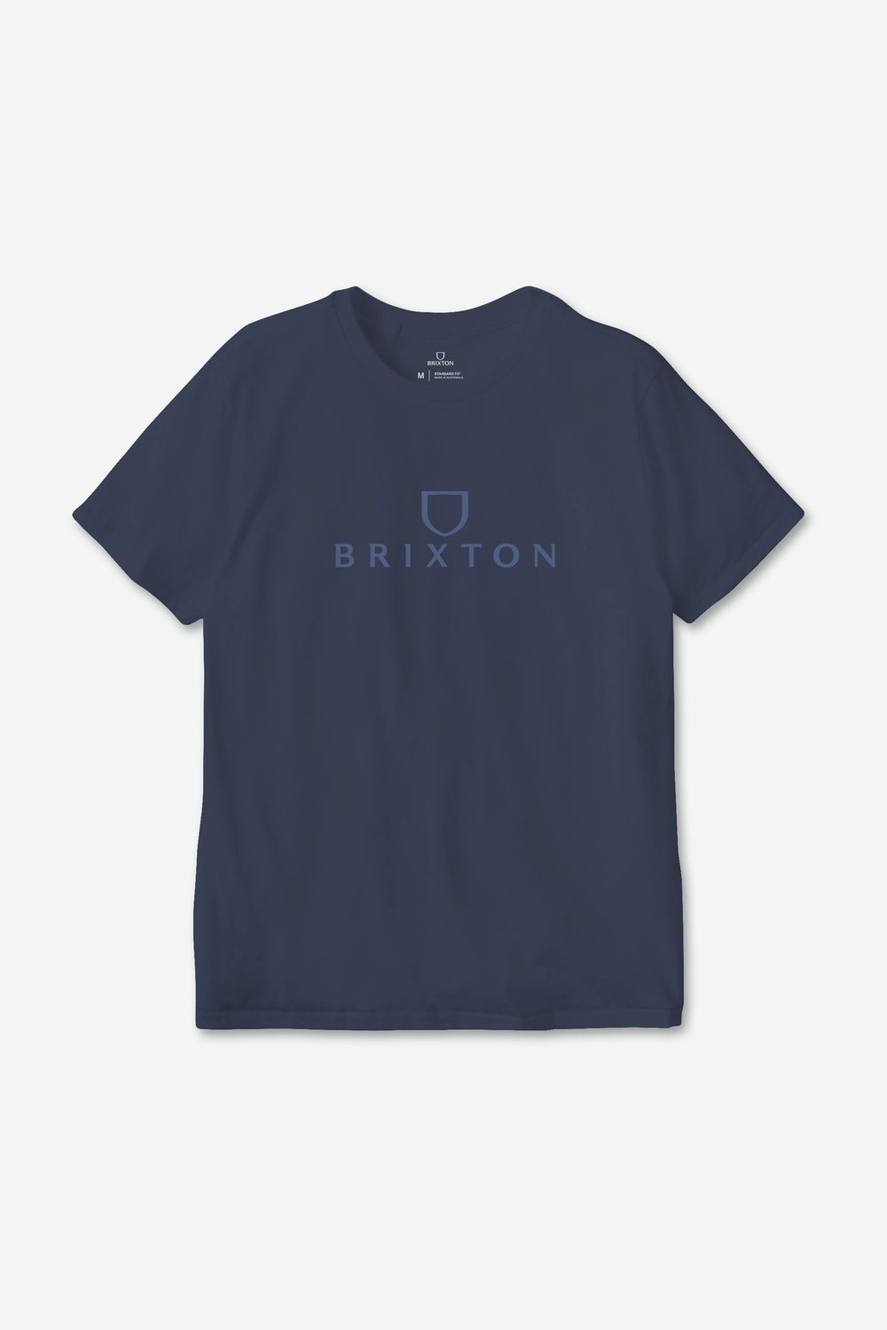 Brixton Alpha Thread SS Tee - Washed Navy