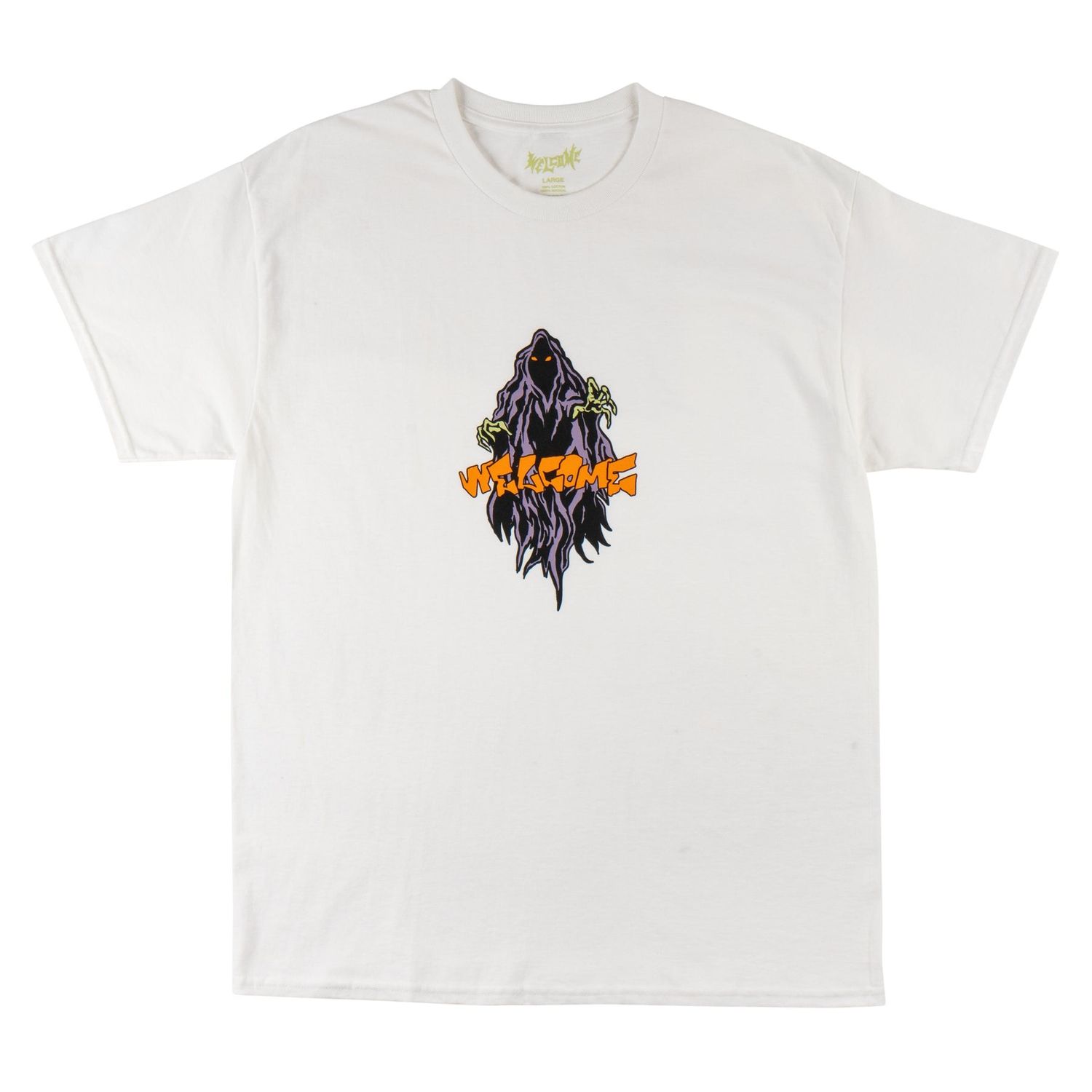 WELCOME GHOUL TEE WHITE
