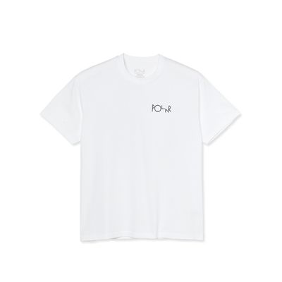 Polar Stroke Logo Tee - White