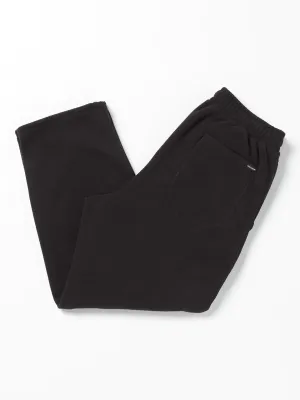Volcom Bowered Light Fleece Pant - Black