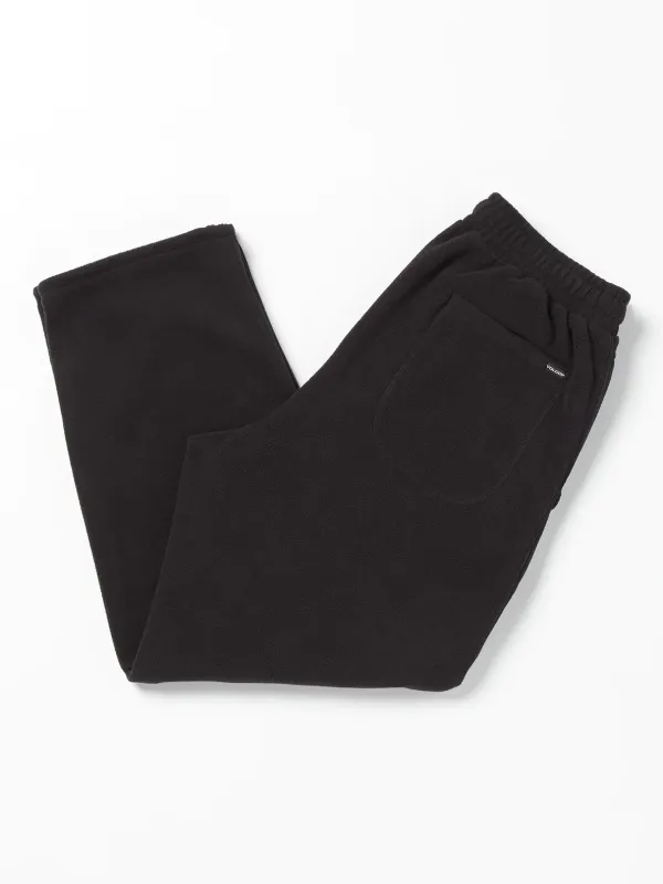 Volcom Bowered Light Fleece Pant - Black