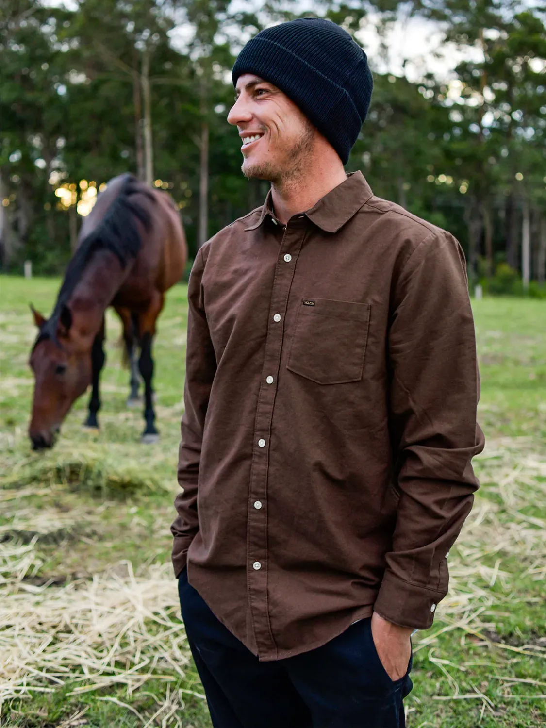 Volcom Veeco Oxford LS - Pumice