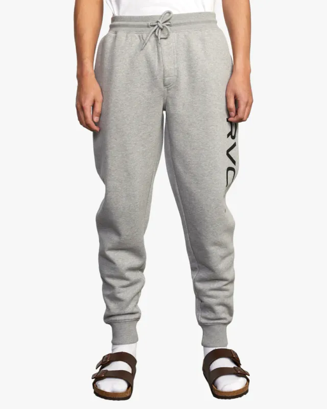 RVCA Big RVCA Sweatpant- Athletic Heather Grey
