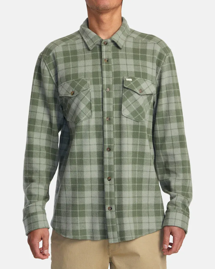 RVCA Vacancy LS Button - Surplus