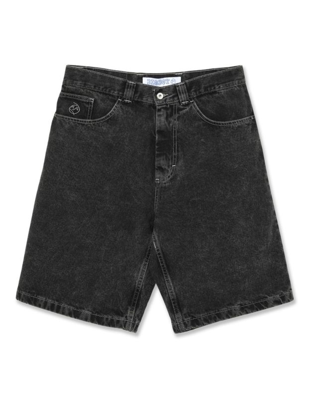 Polar Big Boy Shorts - Silver Black