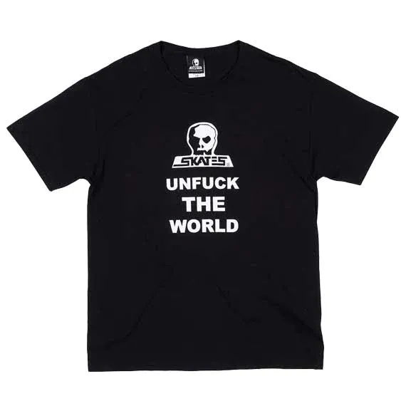 SKULL SKATES UNFUCK TEE