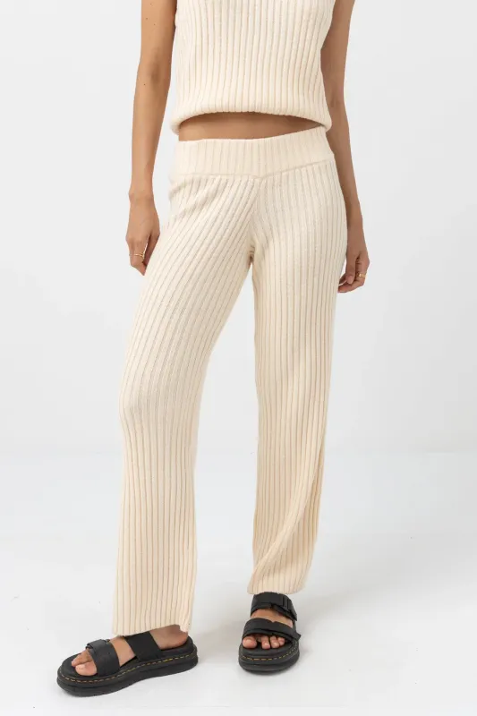 Rhythm Shell Beach Pant - Oat