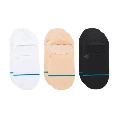 Stance Icon No-Show 3pk - Oatmeal