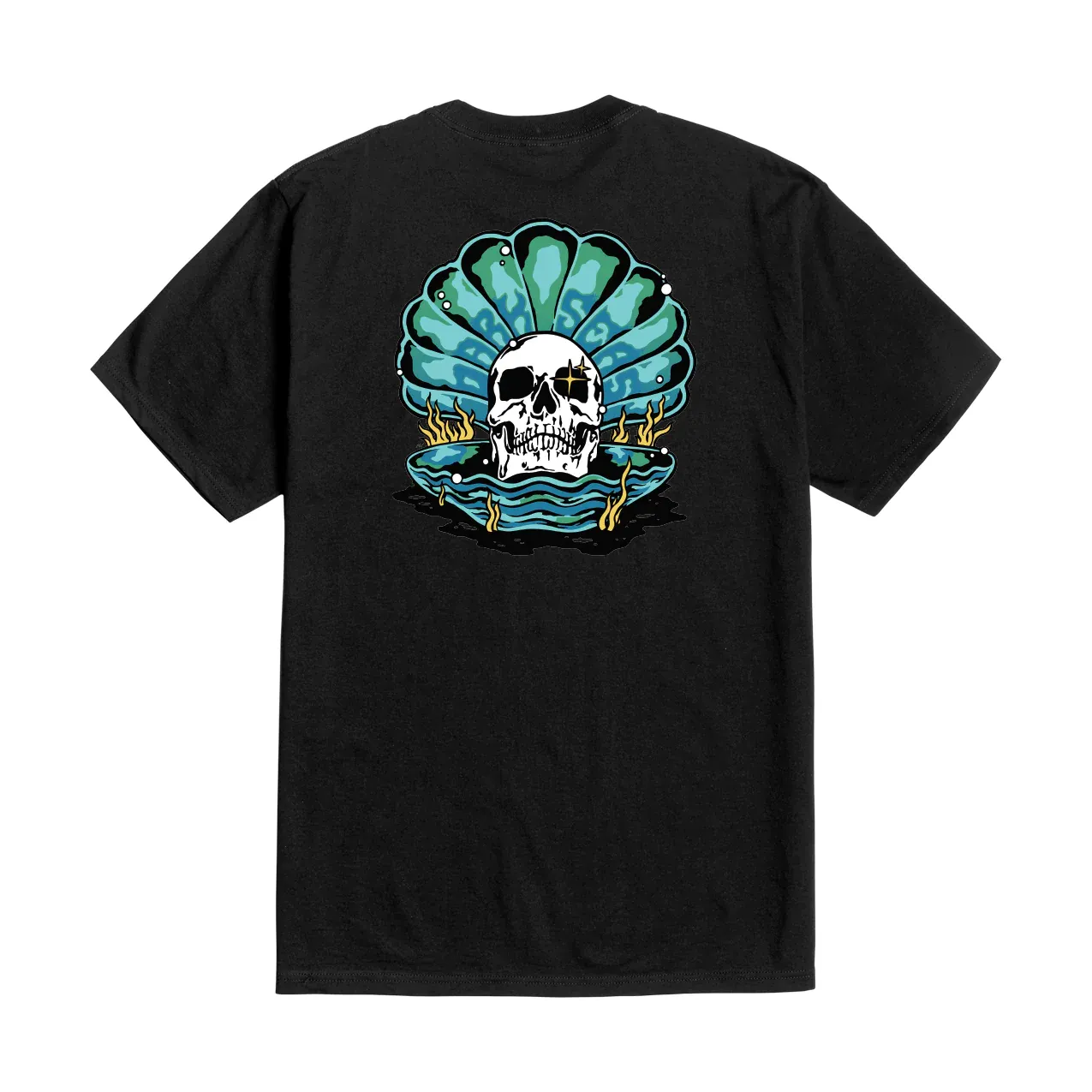 DARK SEAS PEARL TEE BLACK