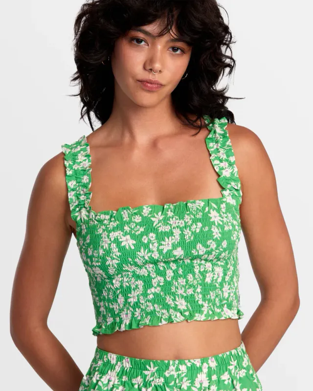 RVCA Terrace Tank - Classic Green