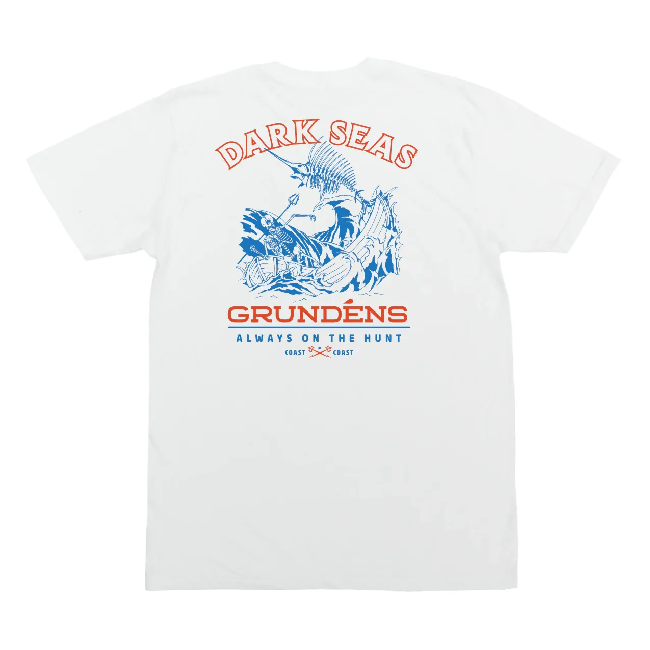 Dark Seas Battlelines Tee - White