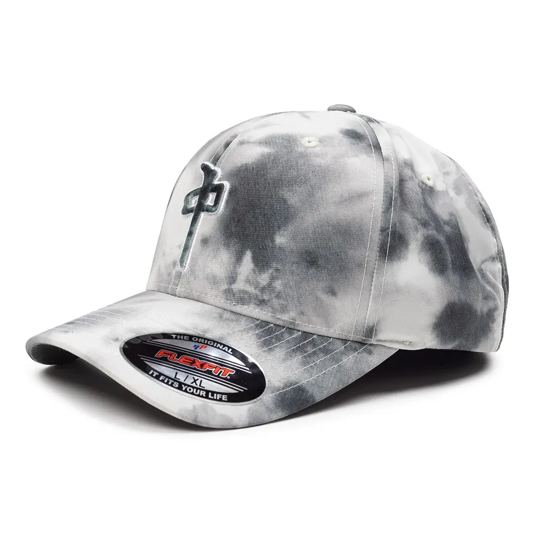 RDS FLEXFIT OG PUFFY TIE DYE WHITE