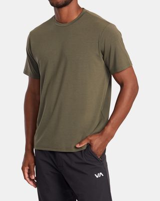 RVCA BALANCE TEE OLIVE