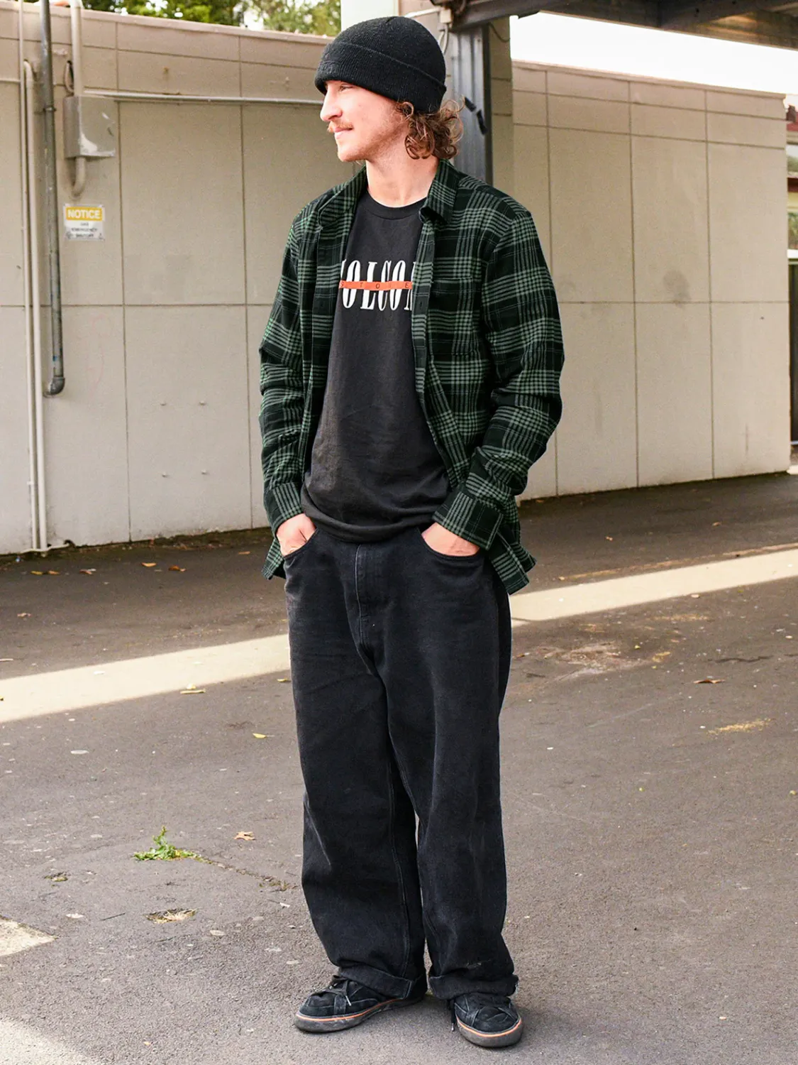 Volcom Caden Flannel - Black