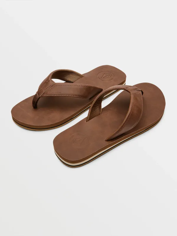 Volcom Victor LX Sandal - Brown