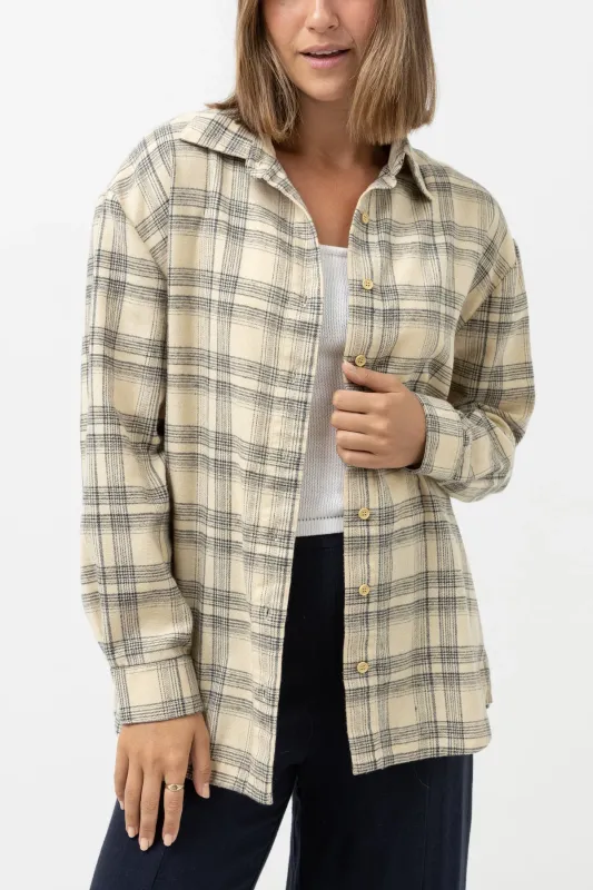 Rhythm Dream Time Oversized Shirt Cream
