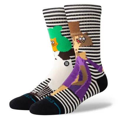 Stance x Willy Wonka Oompa Loompa Sock