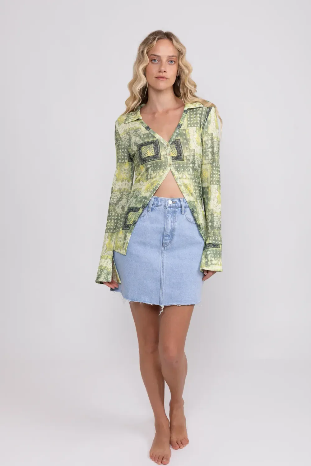 Rusty Melly Top - Sage