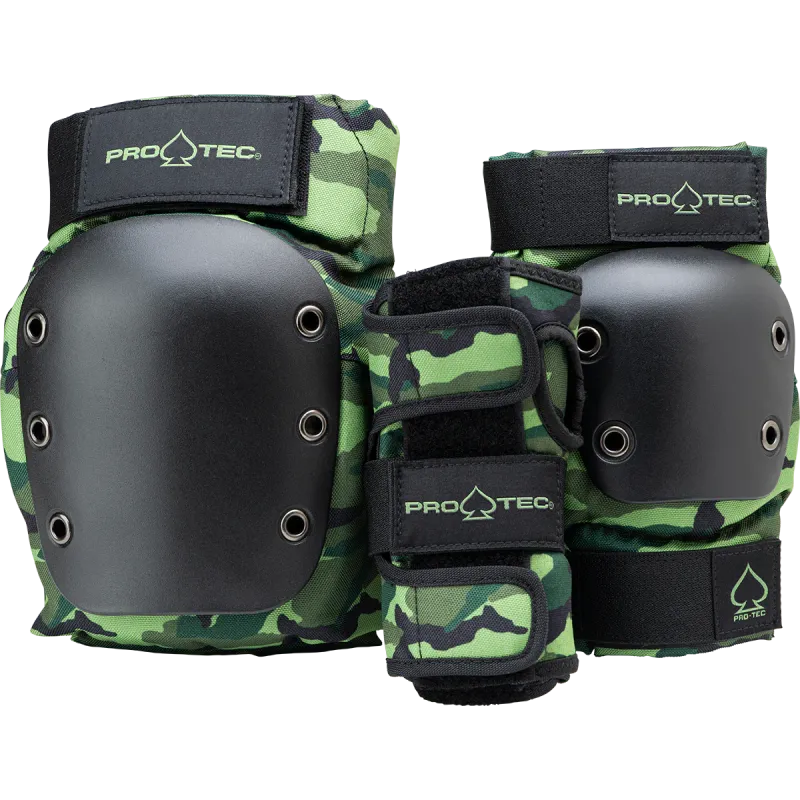 Pro-Tec JR 3-Pack Pad Set - Camo
