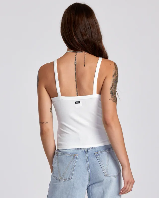 RVCA Easy Tank - Whisper White