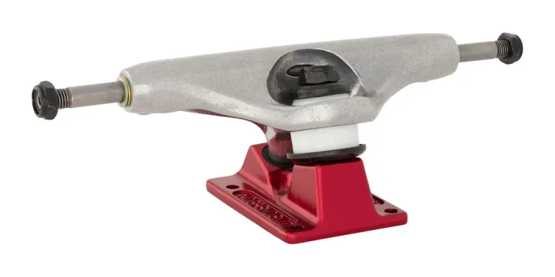 Independent Stage11 Forged Hollow BTG Summit Truck - Silver/Red