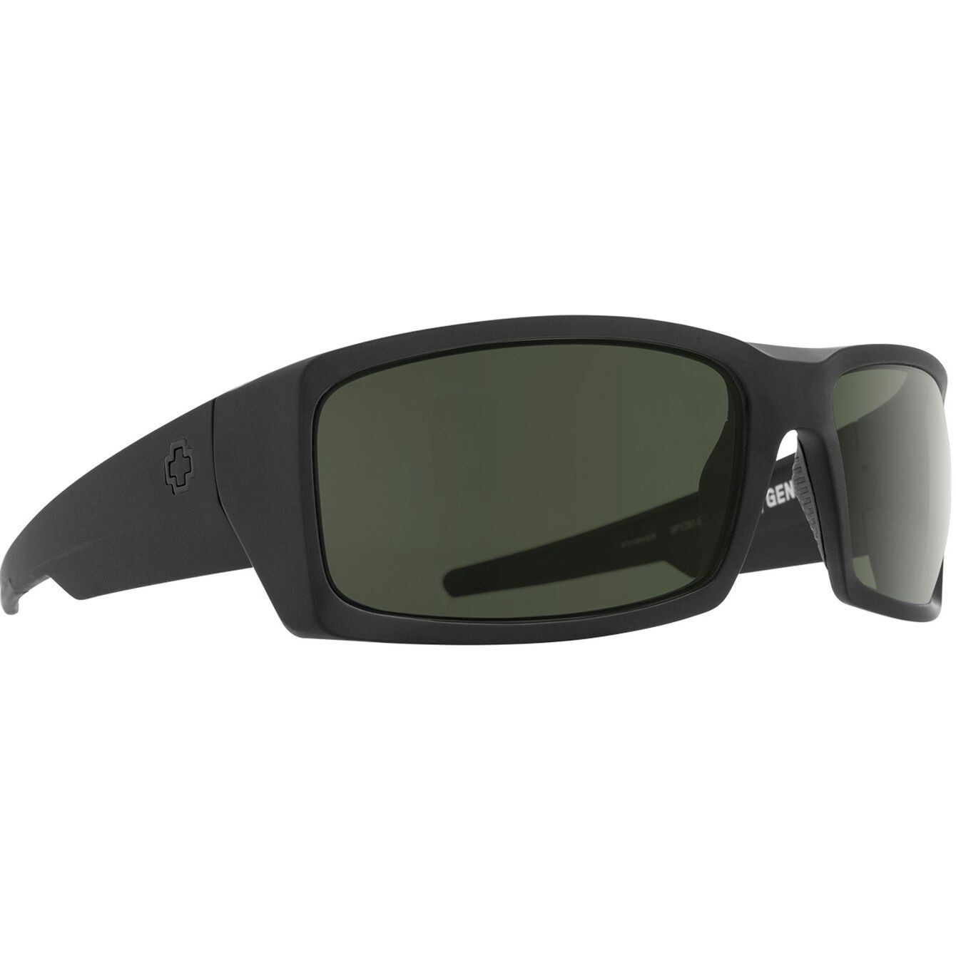 Spy General Soft Matte Black - Happy Grey/Green Polar