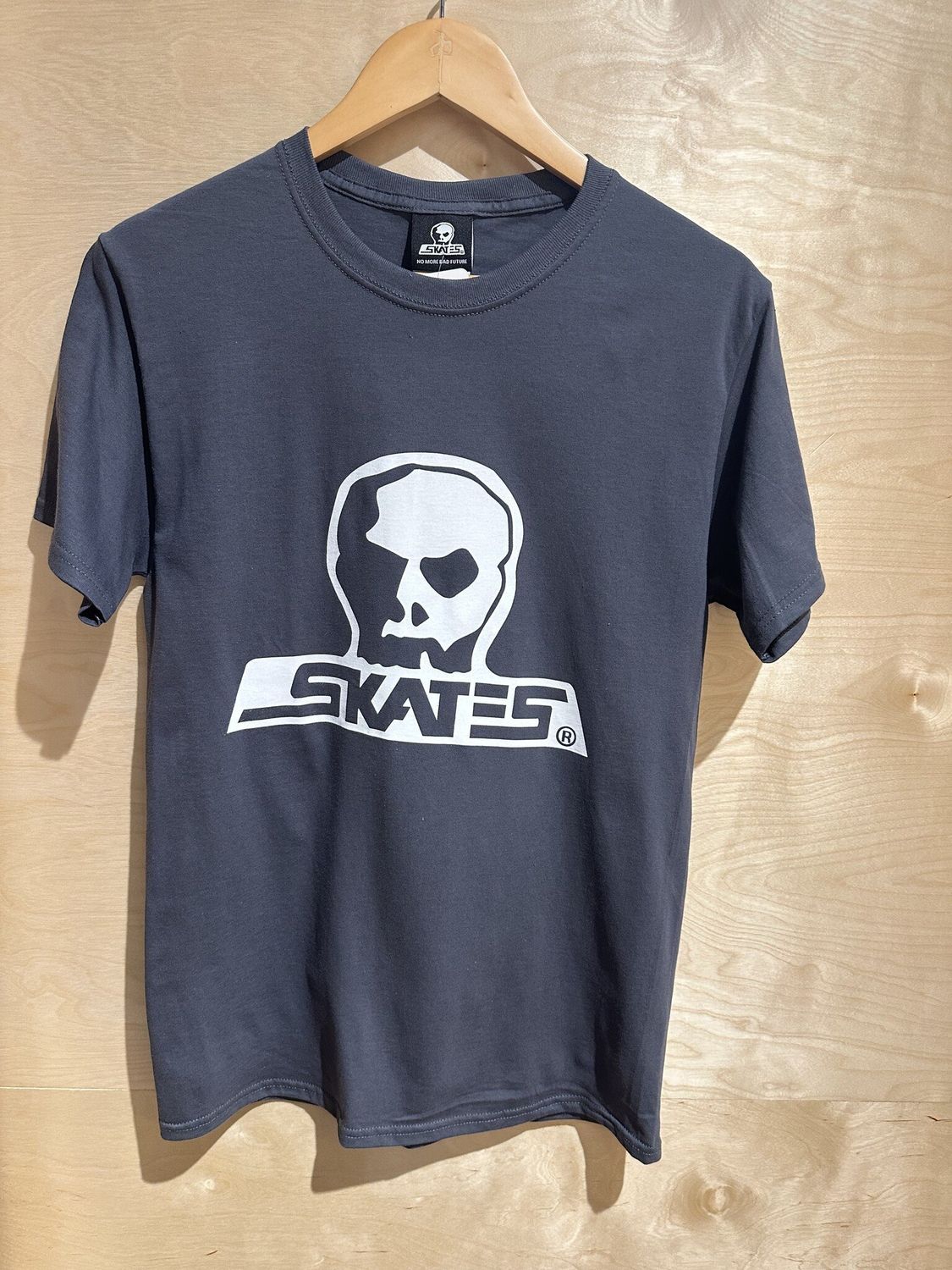 Skull Skates Burbs Tee - Charcoal