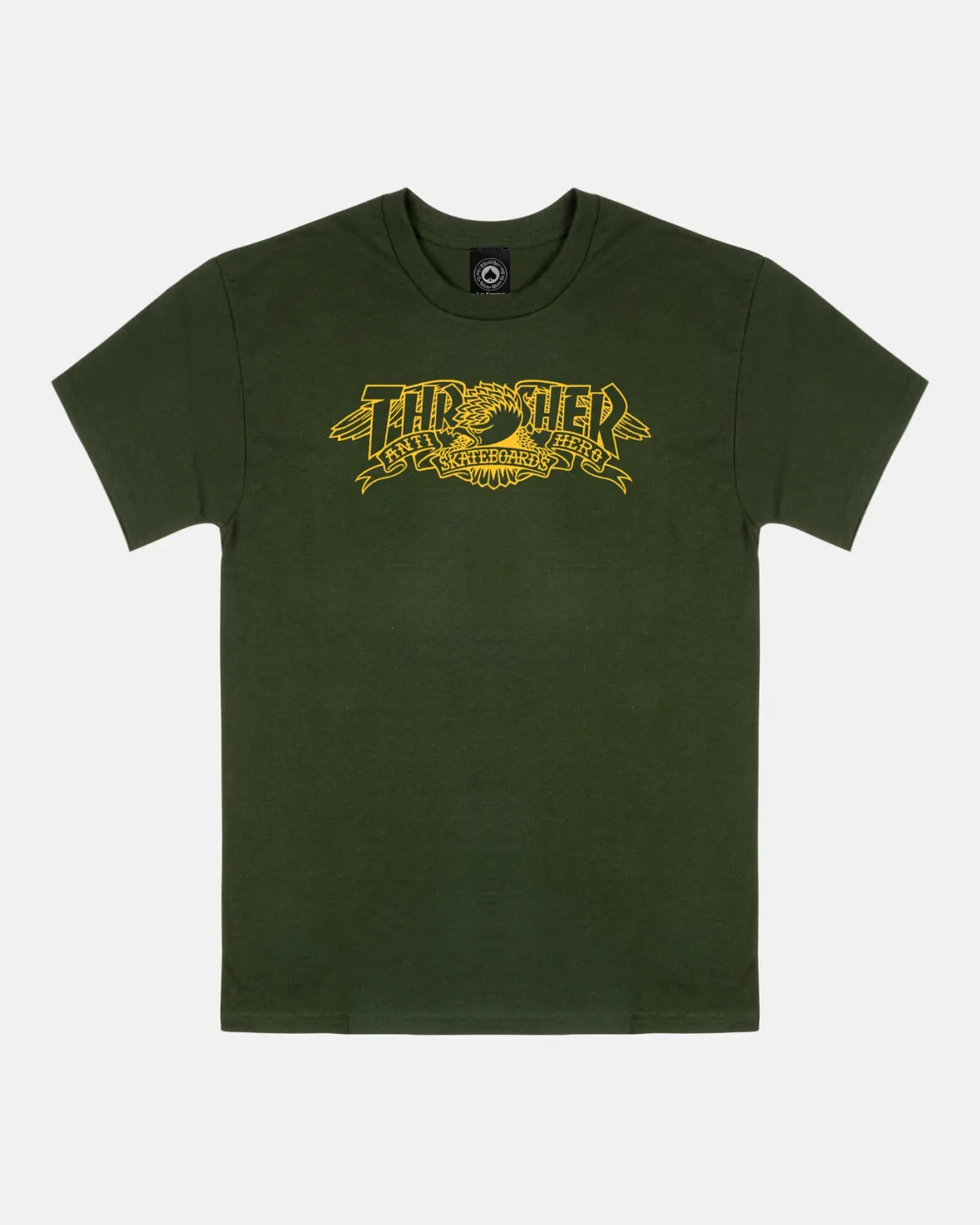 Thrasher Mag Banner Tee - Forest Green