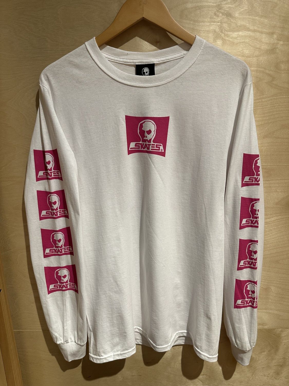Skull Skates Mini Burbs L/S Tee - Ink Pink