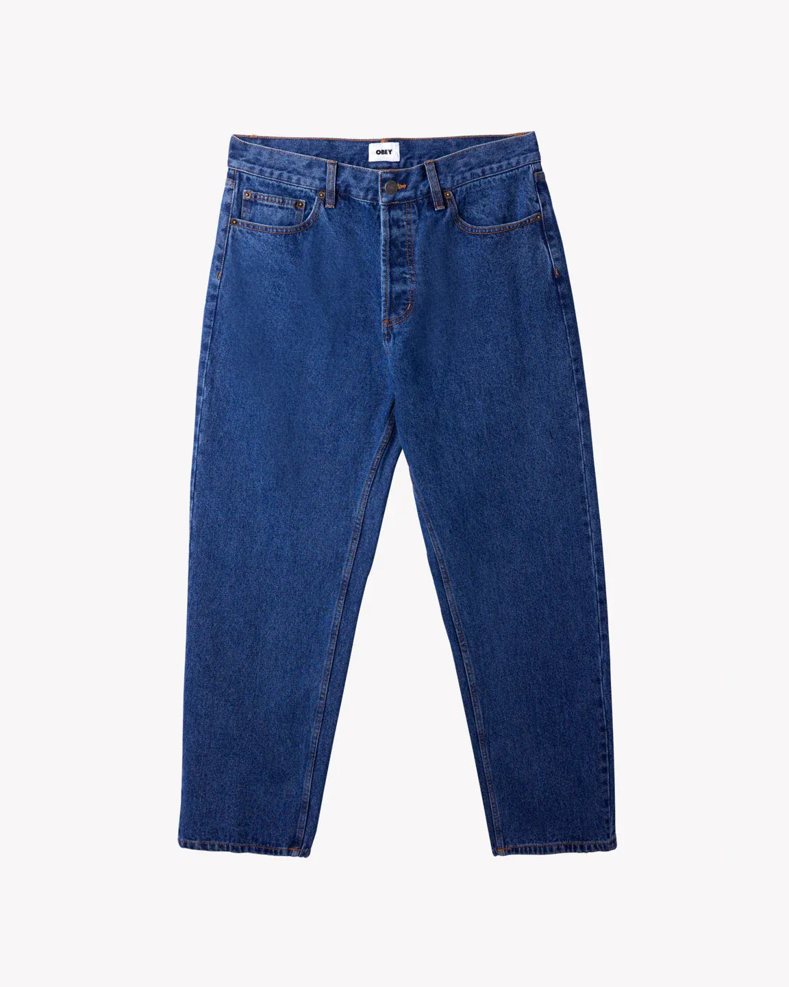 Obey Hardwork Denim Pants - Stonewash Indigo
