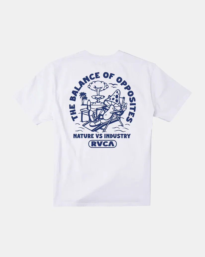 RVCA Shroomcation Tee - White