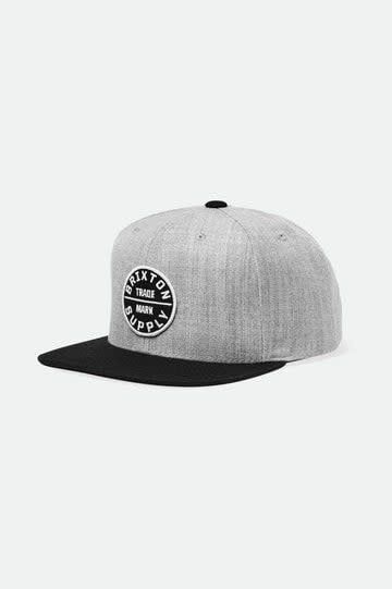 Brixton Oath III Snap - Heather Grey