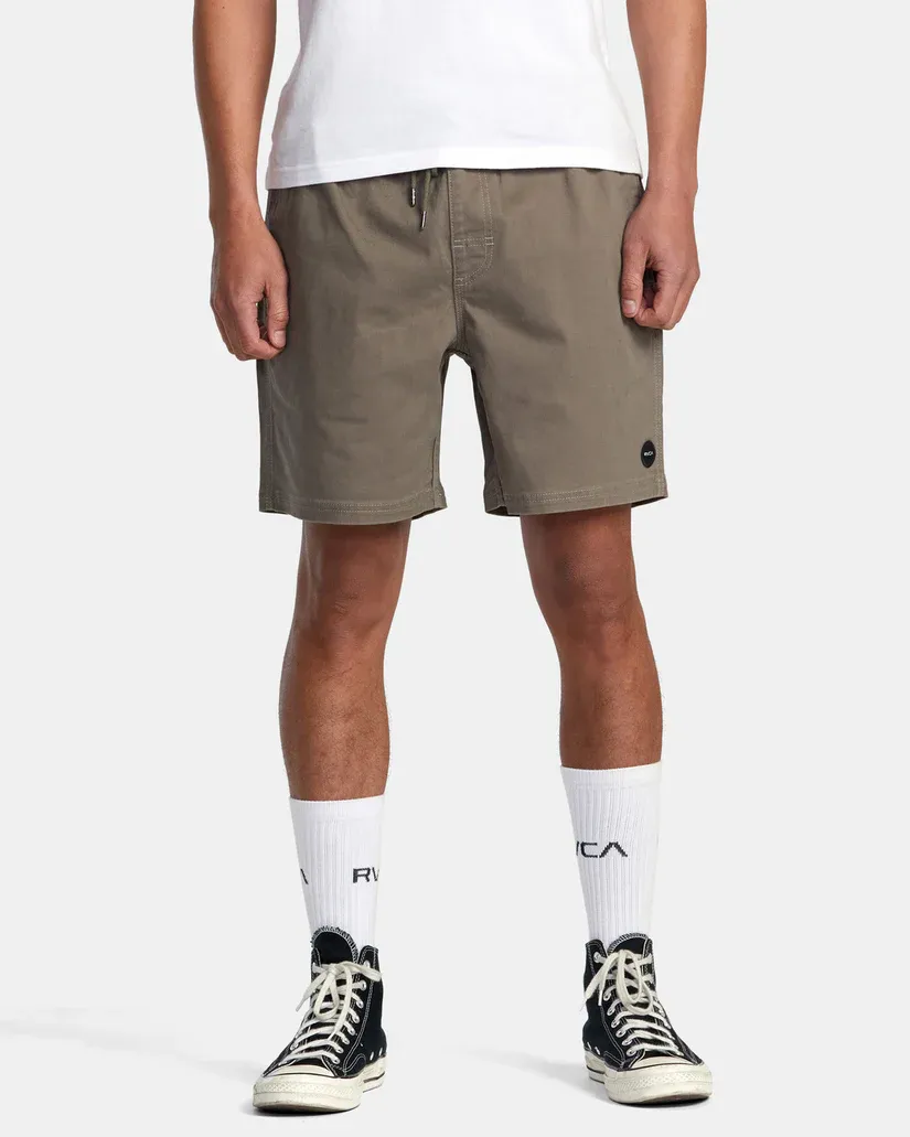 RVCA Escape Elastic Short - Mushroom