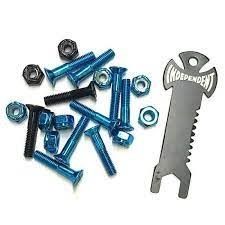 Independent Hardware w/Tool 1in - Black/Blue