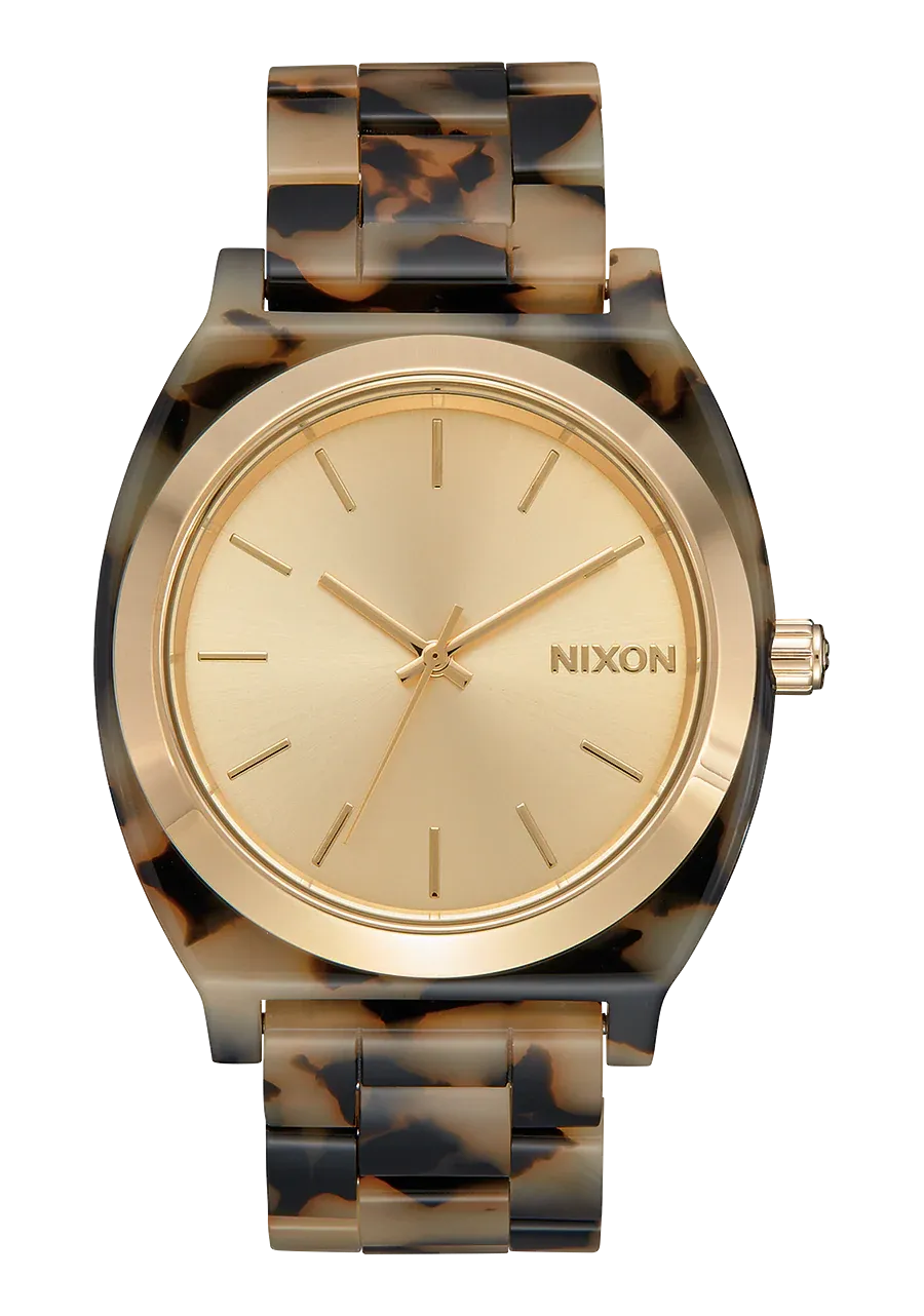 Nixon Time Teller Acetate Cream Tortoise