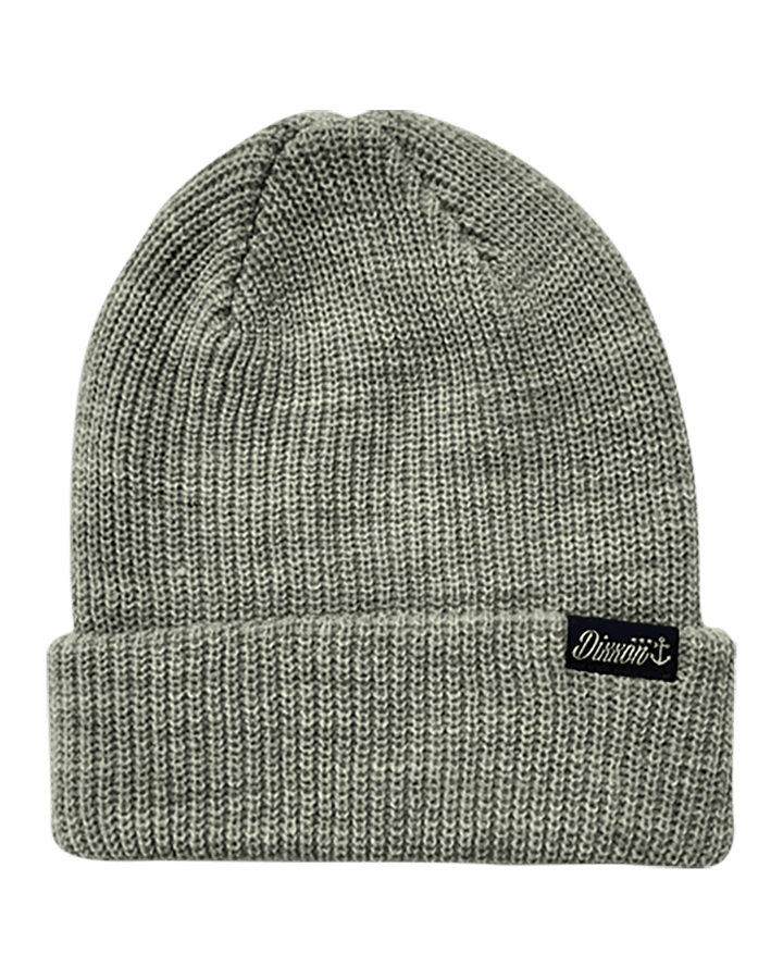 DIXXON DOCK BEANIE HEATHER GREY