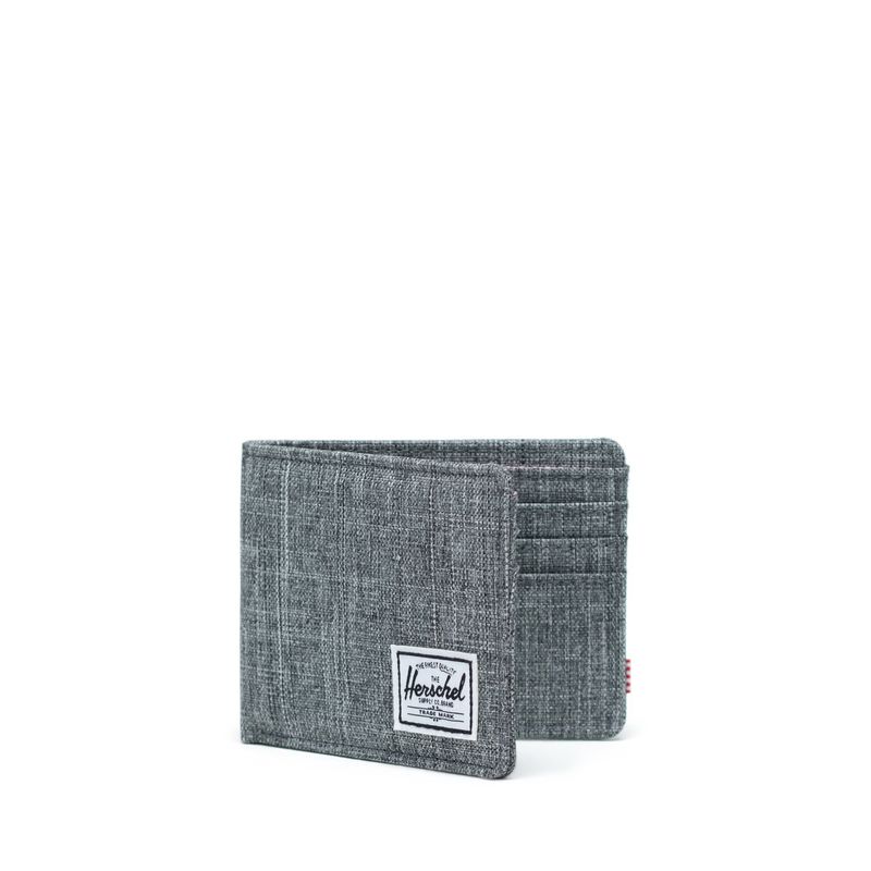 Herschel Roy Wallet - Raven Crosshatch