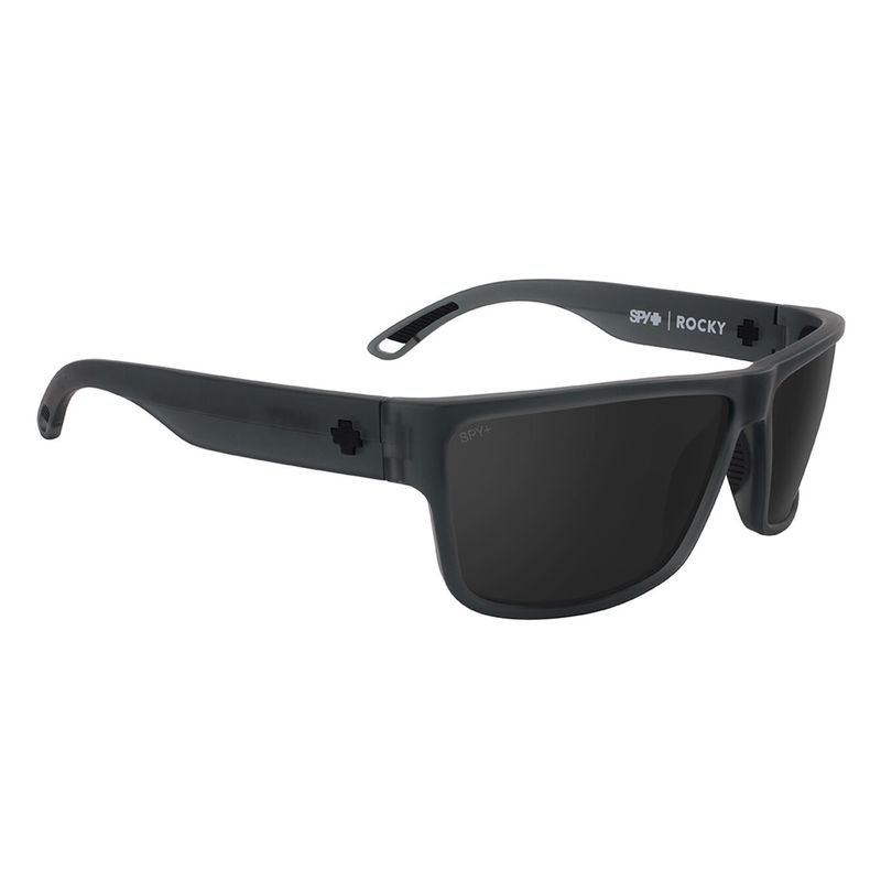 Spy Rocky Matte Translucent Gunmetal - Happy Grey Polar