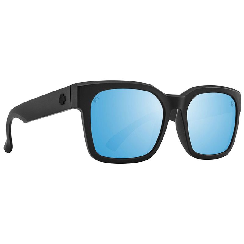Spy Dessa Matte Black - Happy Boost Polar Ice Blue Mirror