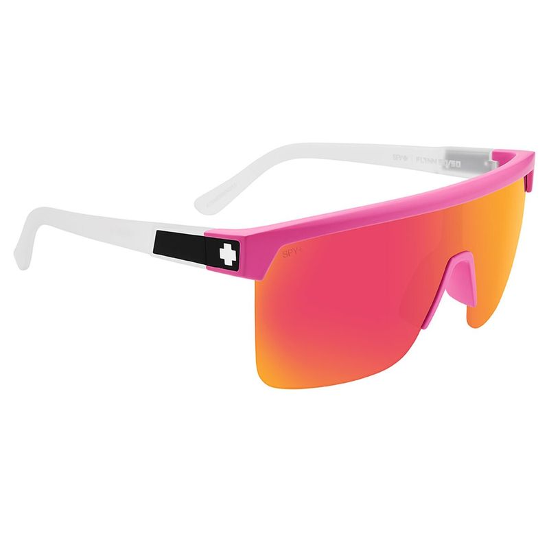 Spy Flynn 5050 Matte Pink + Trans. White - Happy Bronze Pink Mir.