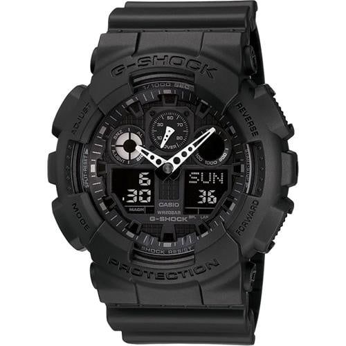 G-Shock GA100 Watch - Black/White