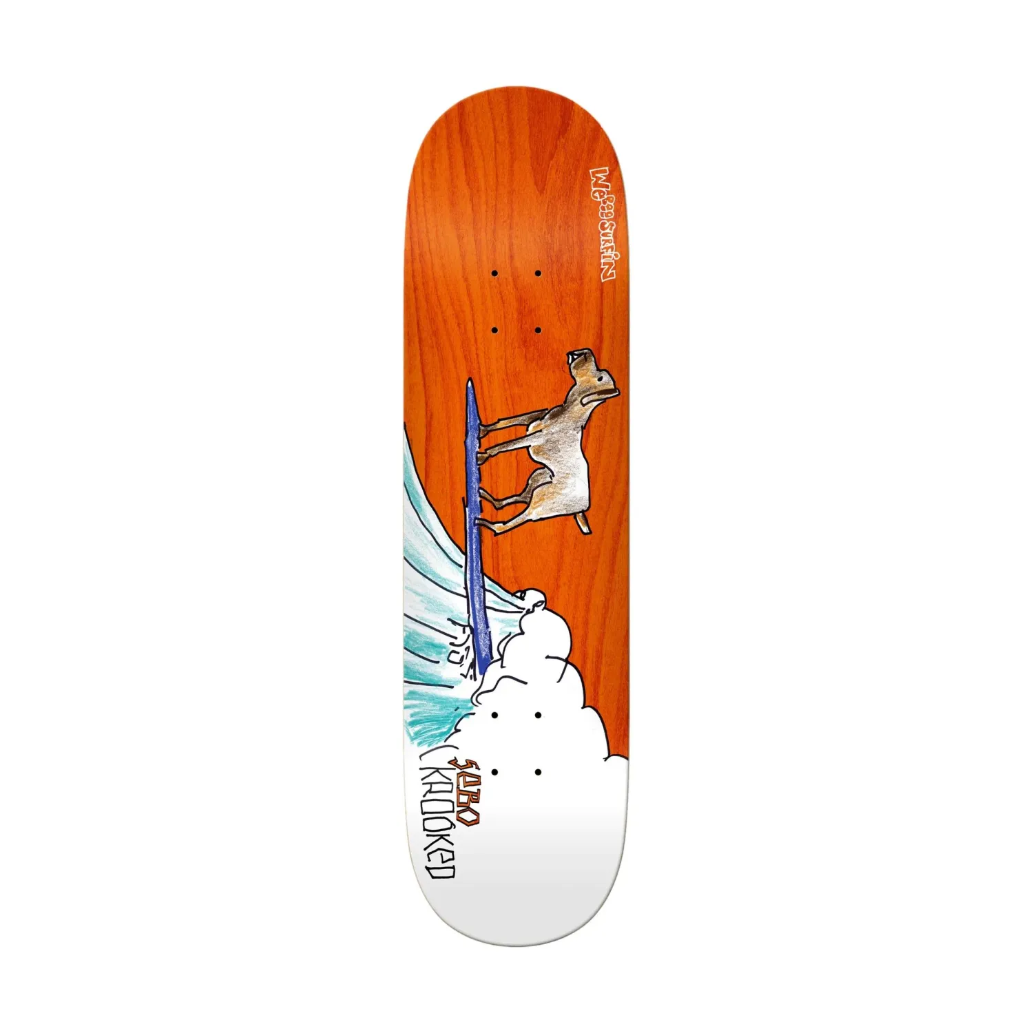Krooked Sebo Surfin Deck 8.12